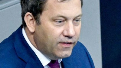 Finanzminister Klingbeil verteidigte seinen Etat im Bundestag. (Foto: Britta Pedersen/dpa)