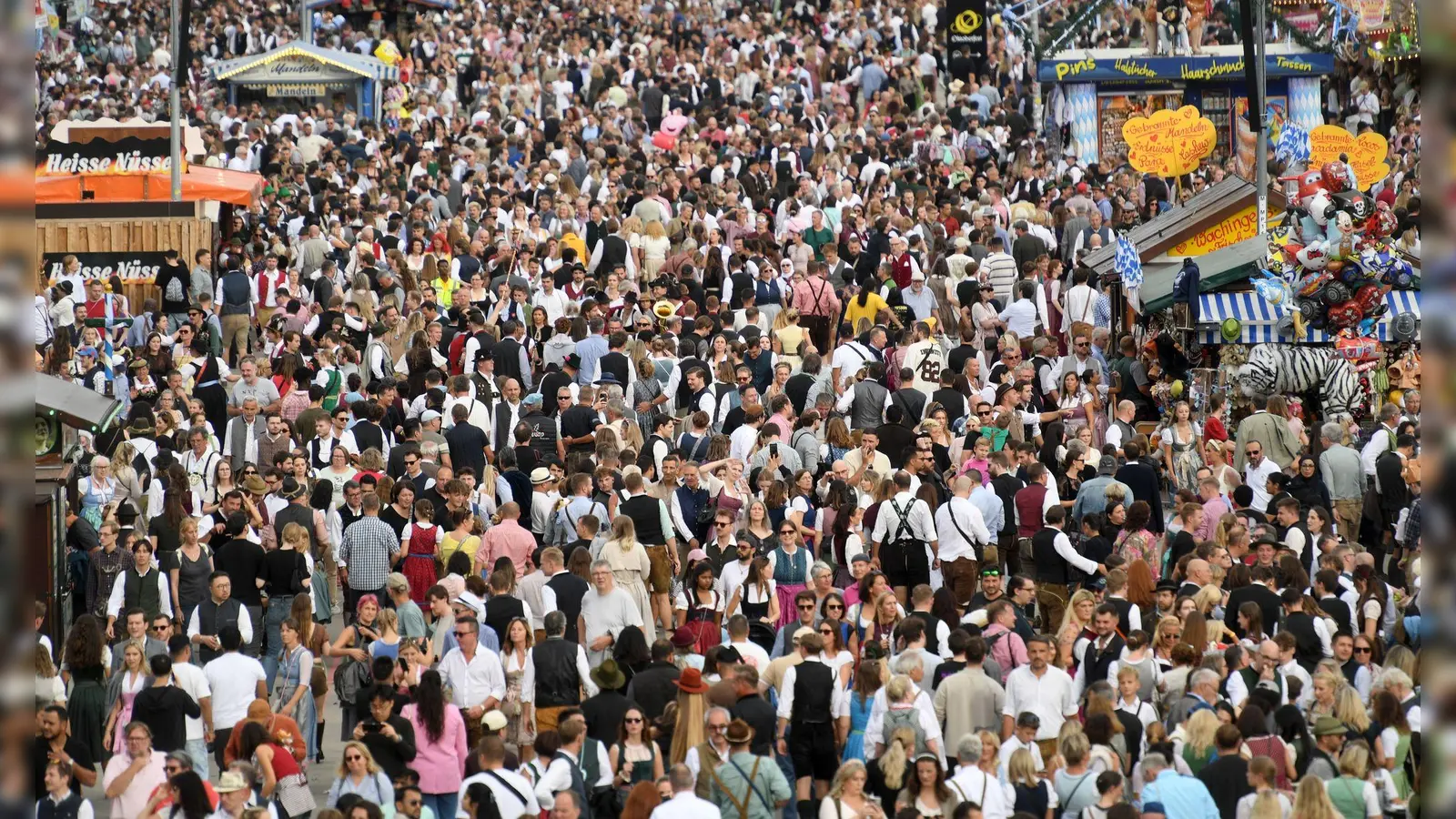 Millionen Besucher zog es auch in diesem Jahr wieder auf die Wiesn. (Archivfoto) (Foto: Felix Hörhager/dpa)