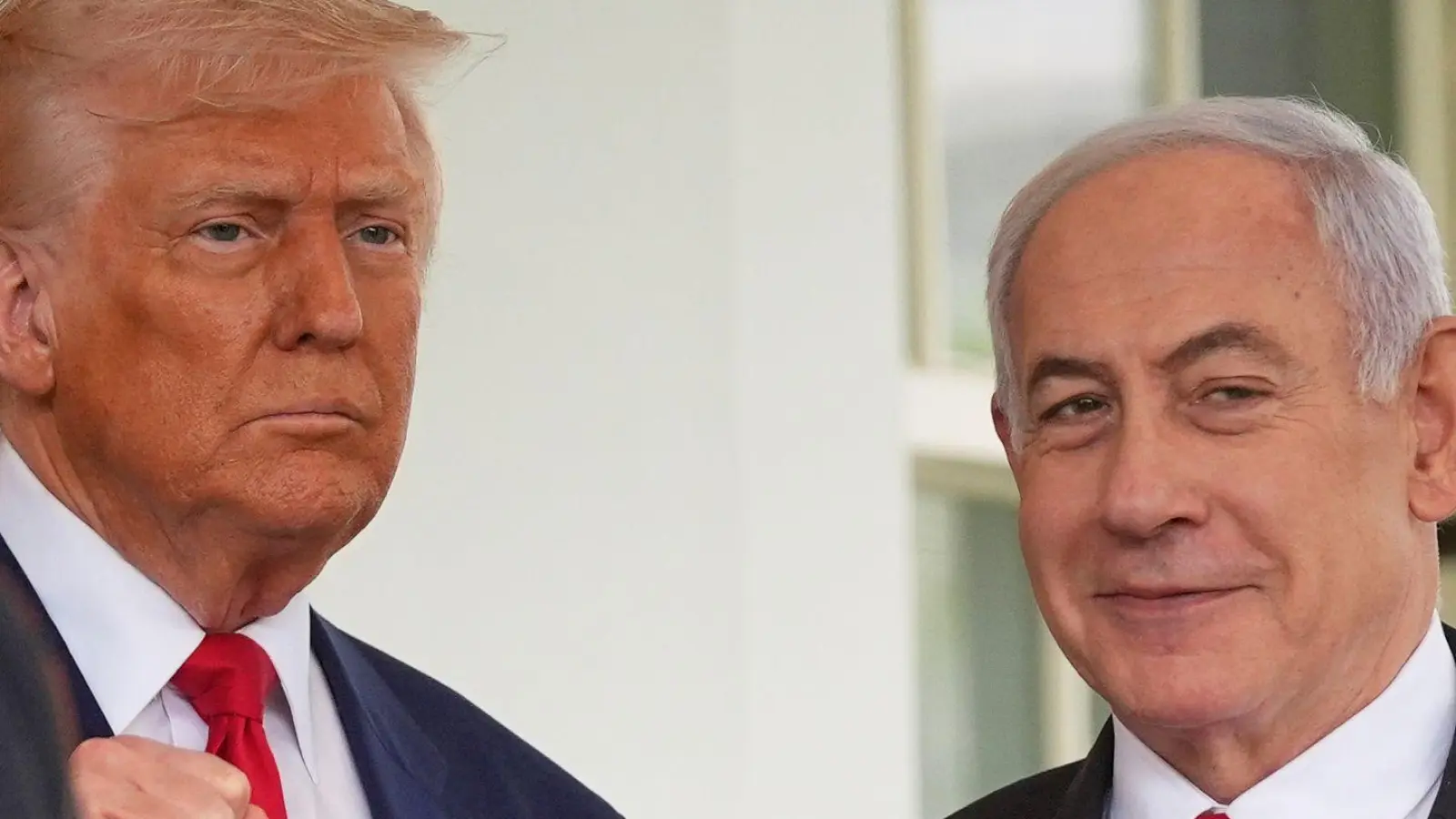 US-Präsident Donald Trump wird den israelischen Regierungschef Benjamin Netanjahu am Montag im Weißen Haus empfangen. (Archivbild) (Foto: Evan Vucci/AP/dpa)
