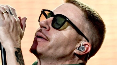Sorgt erneut mit seiner propalästinensischen Haltung für Aufsehen: US-Musiker Macklemore. (Archivbild) (Foto: Britta Pedersen/dpa)