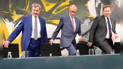Mit Schwung und Tempo - so will sich die neue Koalition präsentieren. (Foto: Kay Nietfeld/dpa)