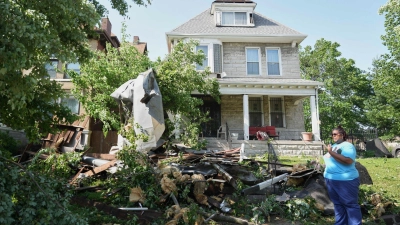 Insbesondere im Frühjahr und Sommer sind Tornados in den USA keine Seltenheit.  (Foto: Jeff Roberson/AP/dpa)