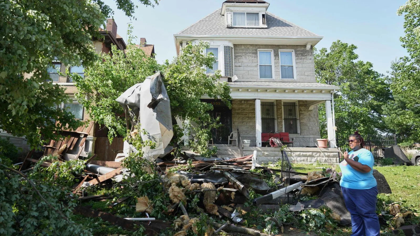 Insbesondere im Frühjahr und Sommer sind Tornados in den USA keine Seltenheit.  (Foto: Jeff Roberson/AP/dpa)