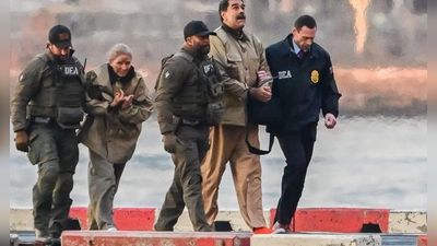 Venezuelas Präsident Nicolás Maduro war Anfang Januar von US-Truppen festgenommen und nach New York gebracht worden. (Archivbild) (Foto: Kyle Mazza-Cnp/Zuma Press/dpa)