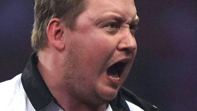 Martin Schindler steht in der dritten Runde der WM. (Foto: Bradley Collyer/PA/AP/dpa)