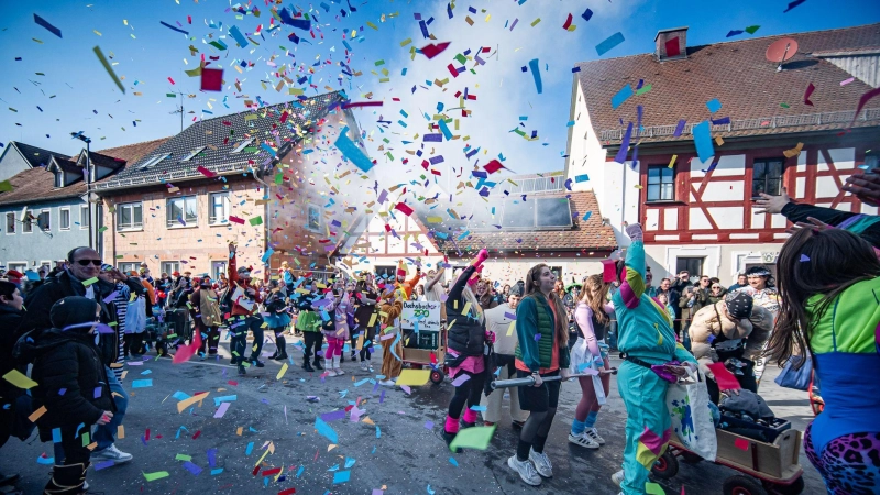 Am Sonntag, 15.&nbsp;Februar, findet die Parade in Emskirchen statt. (Archivbild: Mirko Fryska)
