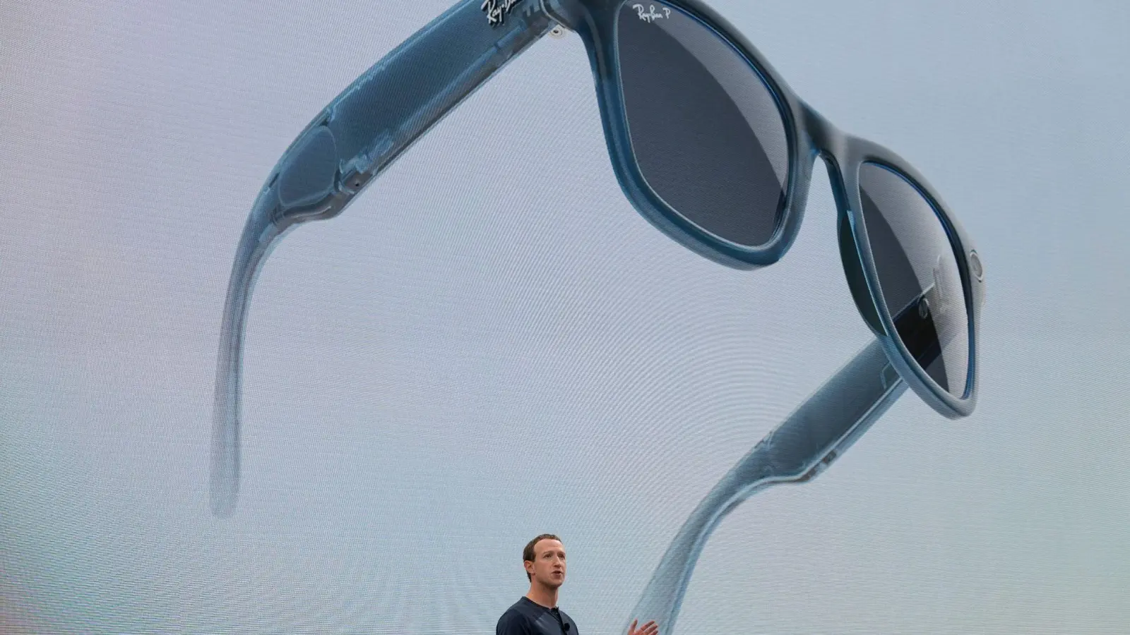 Meta-CEO Mark Zuckerberg spricht auf der Connect-Entwicklerkonferenz des Tech-Giganten in Menlo Park. (Foto: Godofredo A. Vásquez/AP/dpa)