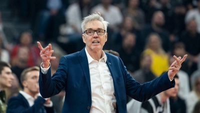 Coach Gordon Herbert fehlte den Bayern-Basketballern gegen Bonn wegen einer Erkrankung. (Foto: Lukas Barth/dpa)