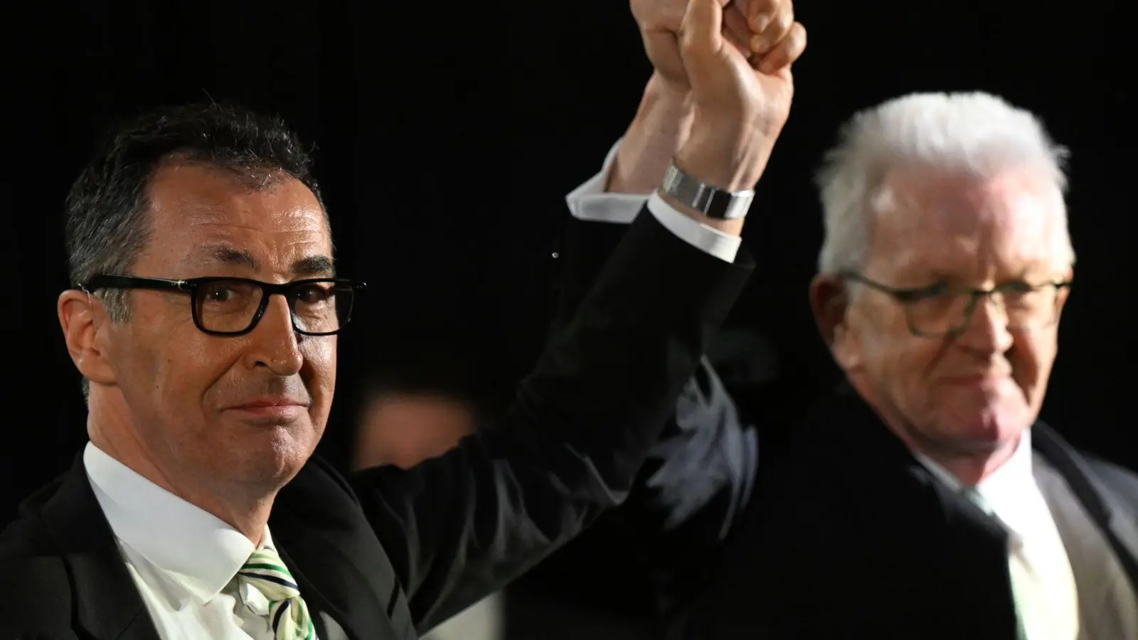 Grünen-Spitzenkandidat Cem Özdemir will in die Fußstapfen von Ministerpräsident Winfried Kretschmann (Grüne) treten. (Foto: Bernd Weißbrod/dpa)