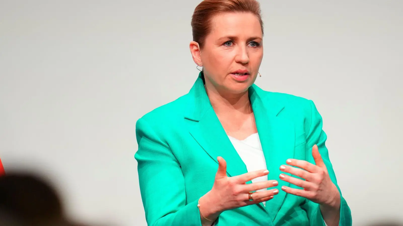 Die Sozialdemokratin Mette Frederiksen kann Regierungschefin in Dänemark bleiben. (Archivbild) (Foto: Liselotte Sabroe/Ritzau Scanpix Foto/AP/dpa)