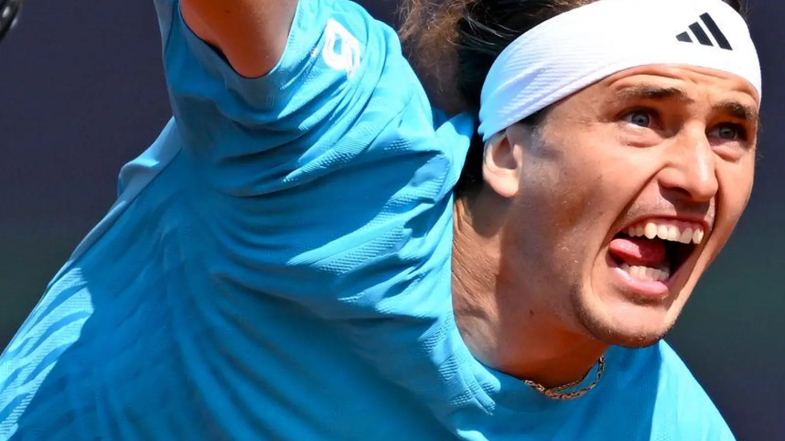 Alexander Zverev in Aktion bei den BMW Open von München. (Foto: Sven Hoppe/dpa)