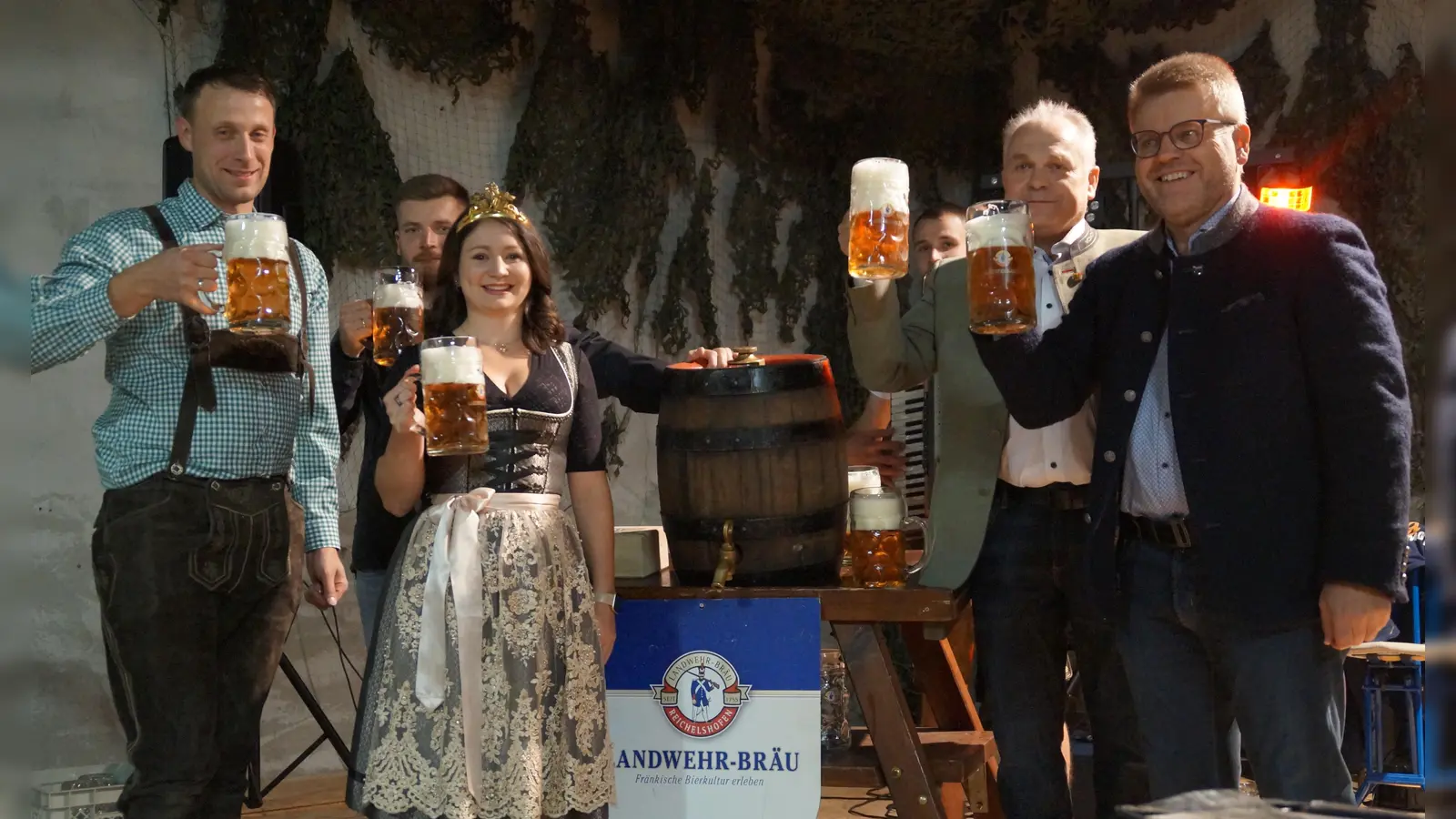 Für beste Stimmung ist im schönen Adelshofen wieder gesorgt. (Foto: privat)