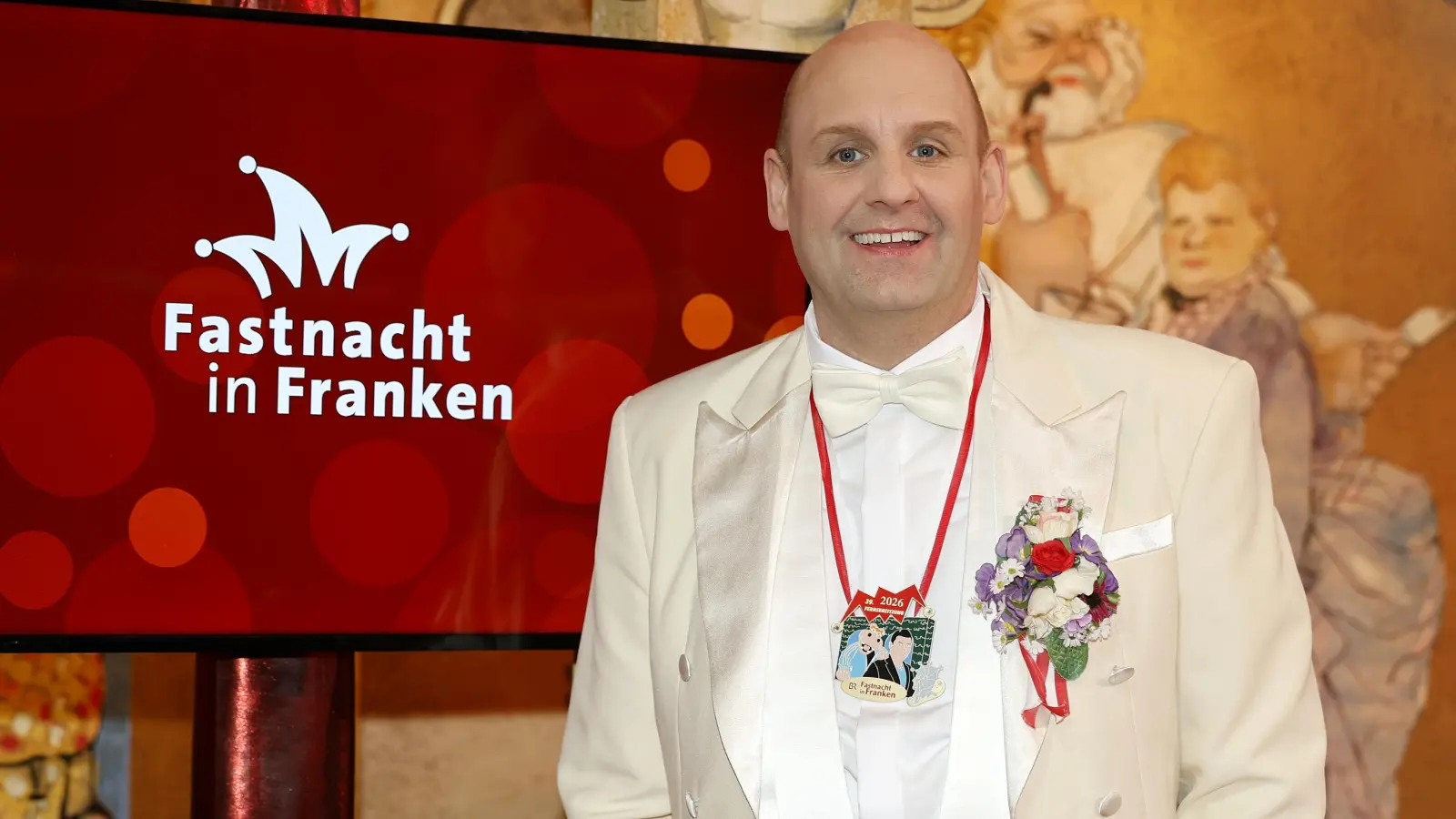 Führte launig präsidial durch die Prunksitzung: der Schillingsfürster Kabarettist Christoph Maul. (Foto: Reinhard Zichy)