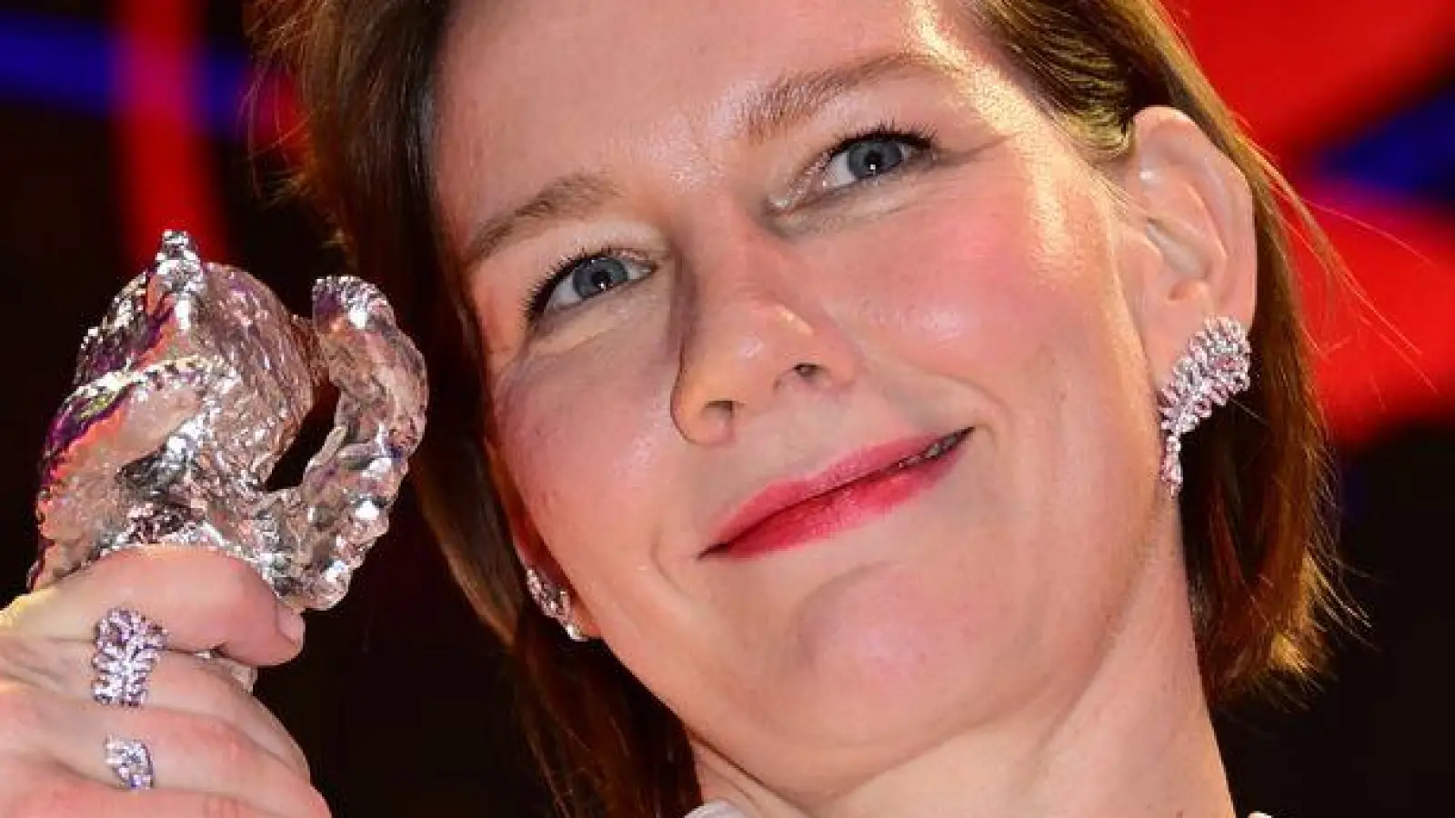 Sandra Hüller gewann bei der Berlinale einen Silbernen Bären. (Archivbild) (Foto: Sebastian Christoph Gollnow/dpa)