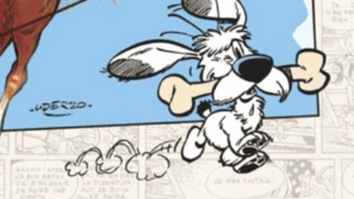 1965 war Idefix noch ein anonymer Streuner. (Foto: --/Verlag Albert René/dpa)