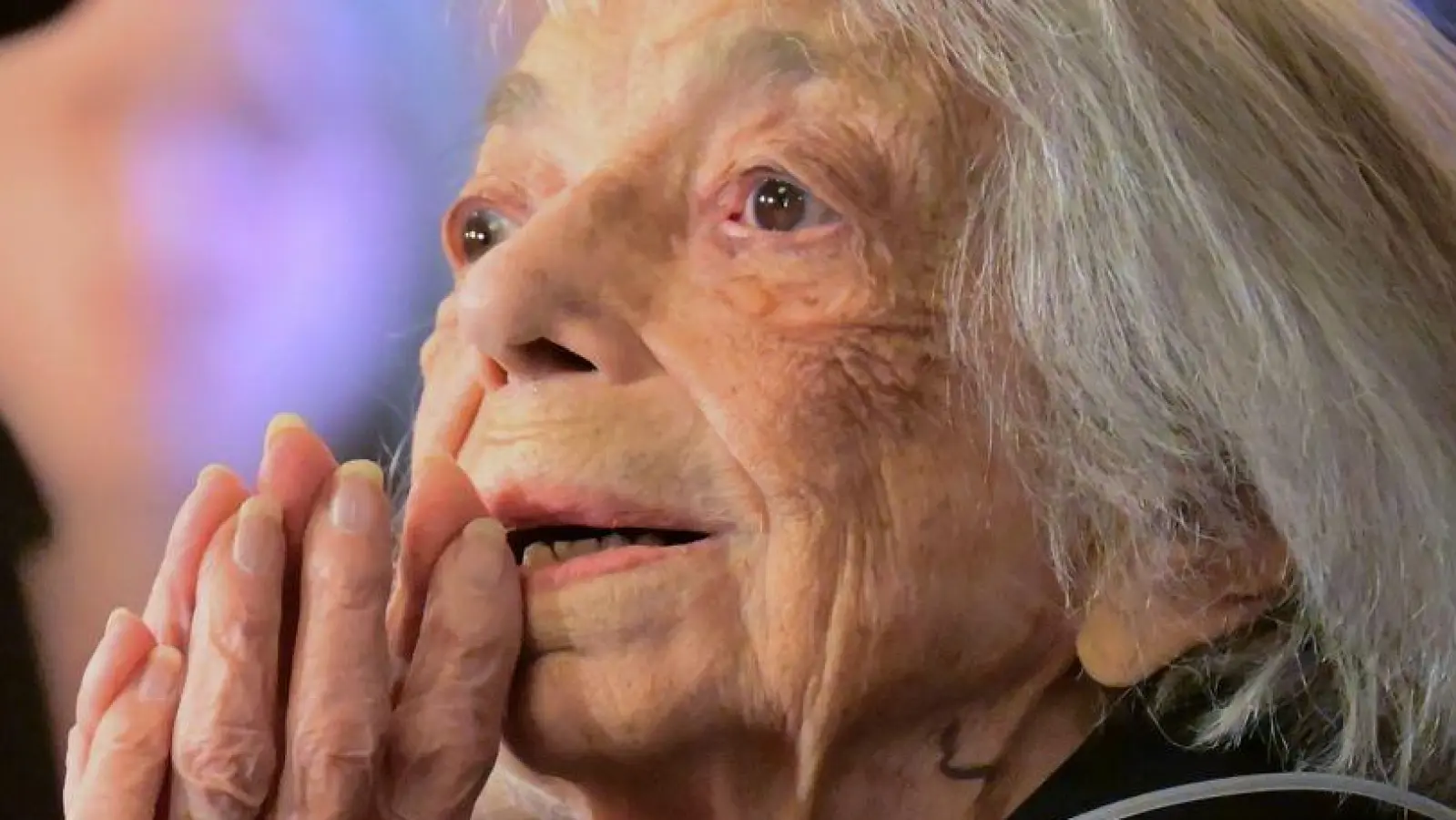 Margot Friedländer hatte am 7. Mai ihren letzten öffentlichen Auftritt in Berlin und starb am 9. Mai. (Archivbild)    (Foto: Sebastian Gollnow/dpa)