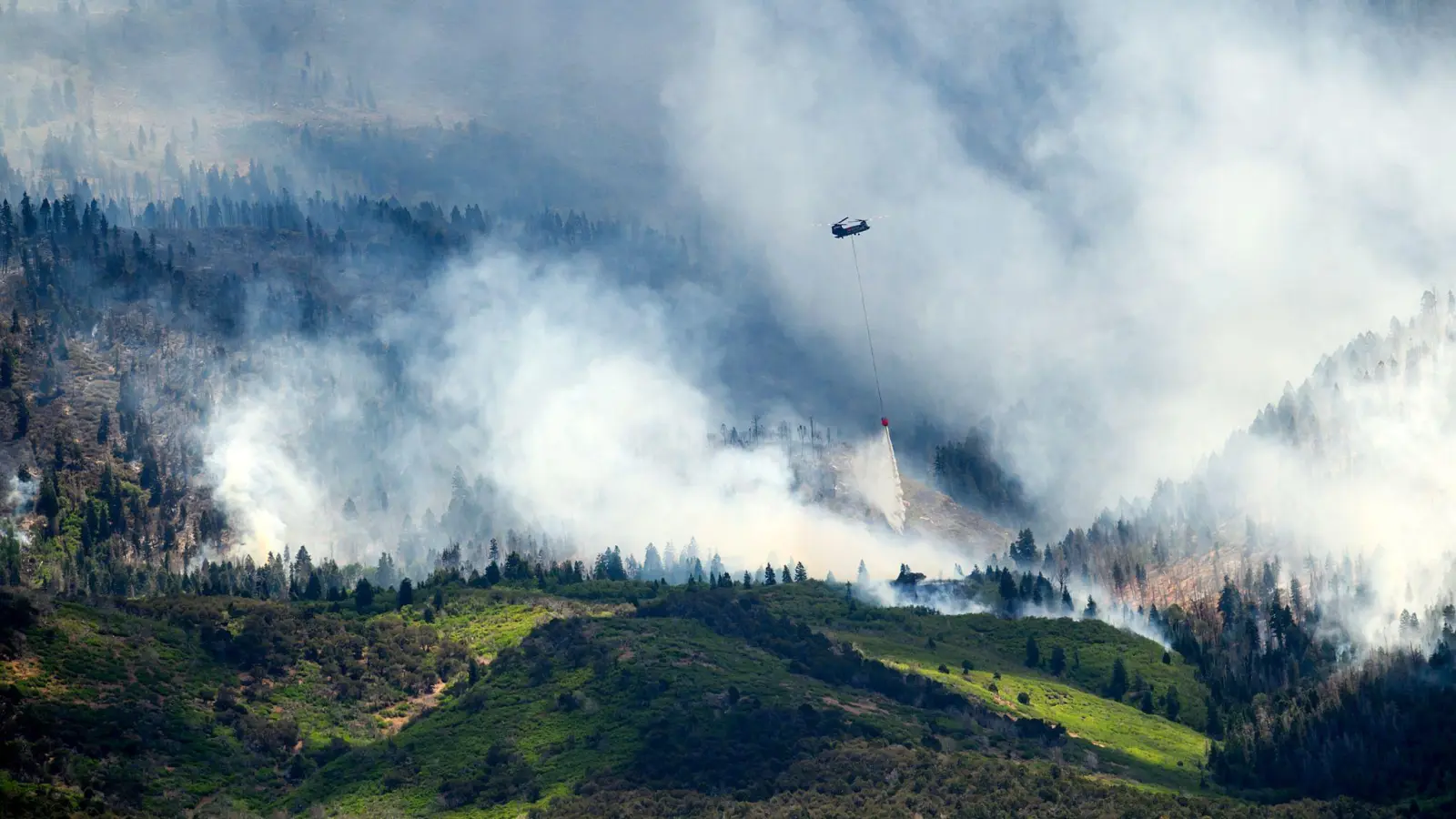 In Utah brennt es zurzeit vielerorts (Archivbild).  (Foto: Noah Berger/FR34727 AP/AP/dpa)