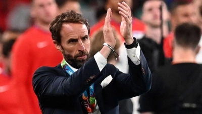 Muss die Niederlage im EM-Finale erst einmal verdauen: England-Coach Gareth Southgate. (Foto: Paul Ellis/Pool AFP/AP/dpa)