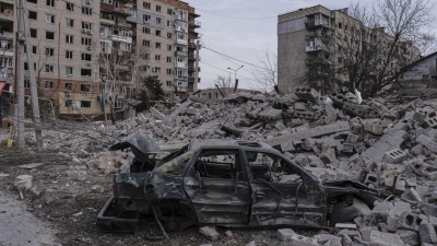 Die Stadt Pokrowsk ist seit Monaten umkämpft und schwer zerstört. (Archivbild) (Foto: Iryna Rybakova/Ukrainian 93rd Mechanized brigade/AP/dpa)