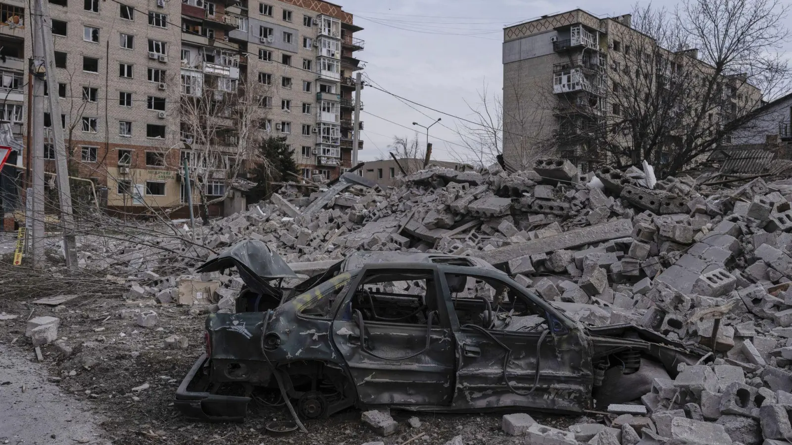 Die Stadt Pokrowsk ist seit Monaten umkämpft und schwer zerstört. (Archivbild) (Foto: Iryna Rybakova/Ukrainian 93rd Mechanized brigade/AP/dpa)
