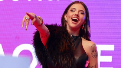 Die Sängerin ist die erste bulgarische Teilnehmerin, die den Eurovisionswettbewerb gewonnen hat. (Foto: Igor Lenkin/TASS via ZUMA Press/dpa)