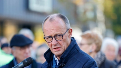 CDU-Chef Merz zieht eine rote Linie: Mit ihm als Parteivorsitzenden gibt es keine Zusammenarbeit mit der AfD. (Foto: Thomas Banneyer/dpa)