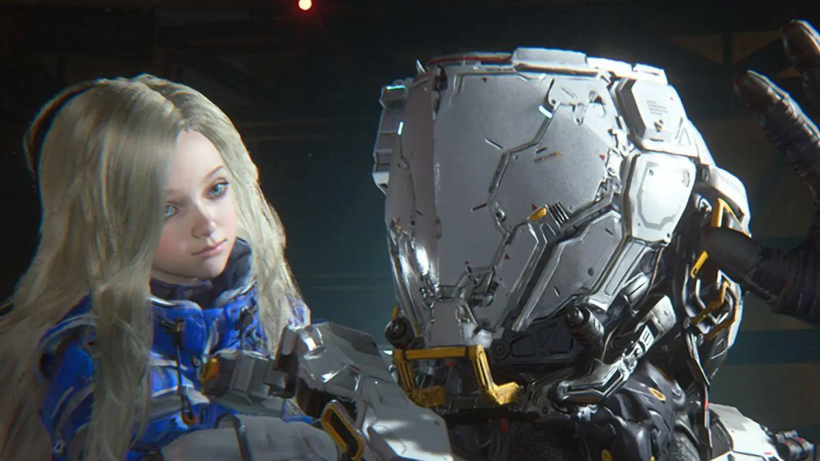 Tolles Team im All: Diana und Hugh. (Foto: Capcom/dpa-tmn)