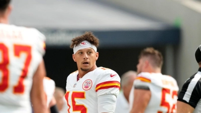 Chiefs-Quarterback Patrick Mahomes führte sein Team zum Sieg. (Foto: Ashley Landis/AP/dpa)