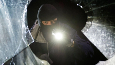Ob die Diebe wirklich etwas auf dem Parkplatz bei Markt Bibart entwendet haben, steht noch nicht fest.  (Symbolbild: Daniel Maurer/dpa/dpa-tmn)