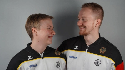 Freuen sich über WM-Silber: Hanna und Daniel Bühlmeyer. (Foto: Deutscher Schützenbund)