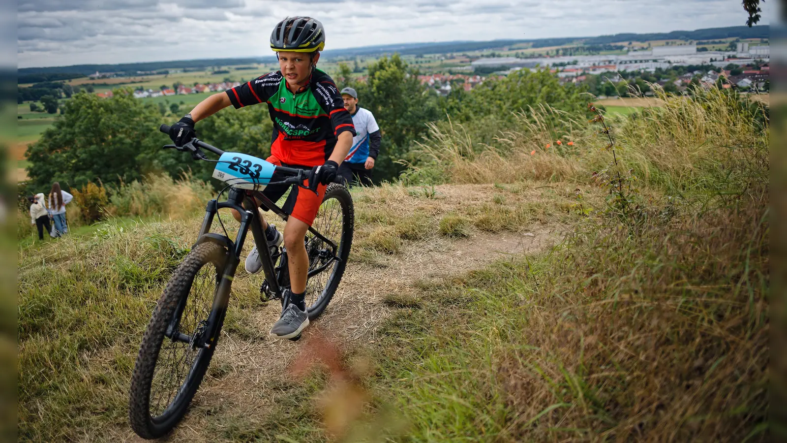 In Herrieden fand der bayerische Landesentscheid des Schul-Mountainbike statt. (Foto: Tizian Gerbing)