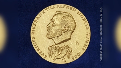Der Wirtschaftspreis wird als letzter der Nobelpreise bekanntgegeben. (Symbolbild) (Foto: Lovisa Engblom/The Nobel Foundation/dpa)