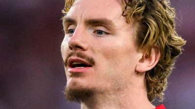 Nick Woltemade nimmt Abschied vom VfB Stuttgart und spielt nun für Newcastle United. (Archivbild) (Foto: Tom Weller/dpa)