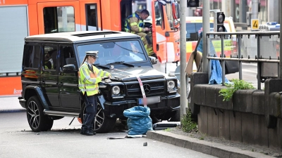 Nach ersten Erkenntnissen der Polizei war es ein Unfall. (Foto: Bernd Weißbrod/dpa)