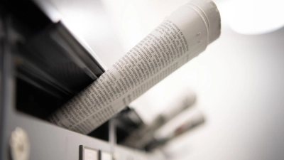 Nach dem Vorfall konnte der Zeitungsbote seine Tour beenden. (Symbolbild) (Foto: Soeren Stache/dpa-Zentralbild/dpa)