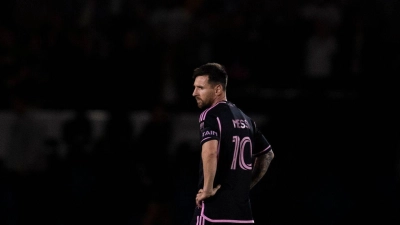 Lionel Messi traf in der zweiten Minute der Nachspielzeit zum Ausgleich. (Foto: Kyusung Gong/AP/dpa)