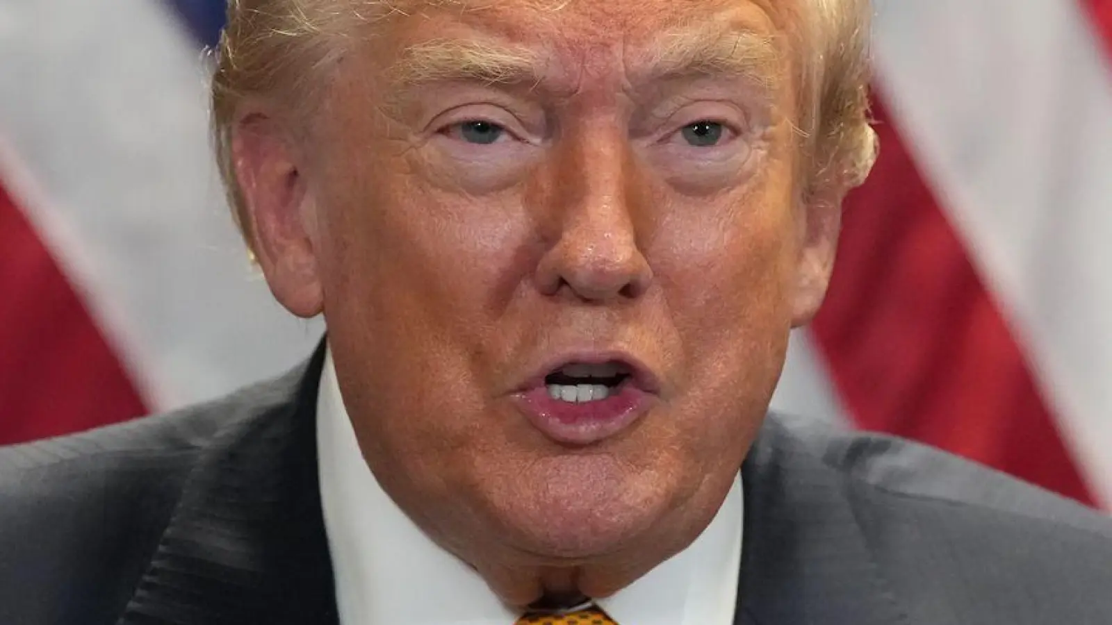 Iran, Spanien, Grönland: Auf offener Bühne schaltet Trump auf Krawall. (Foto: Alex Brandon/AP/dpa)
