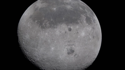 Der Mond - aus der Perspektive der „Artemis 2“-Crew. (Foto: Uncredited/NASA/AP/dpa)