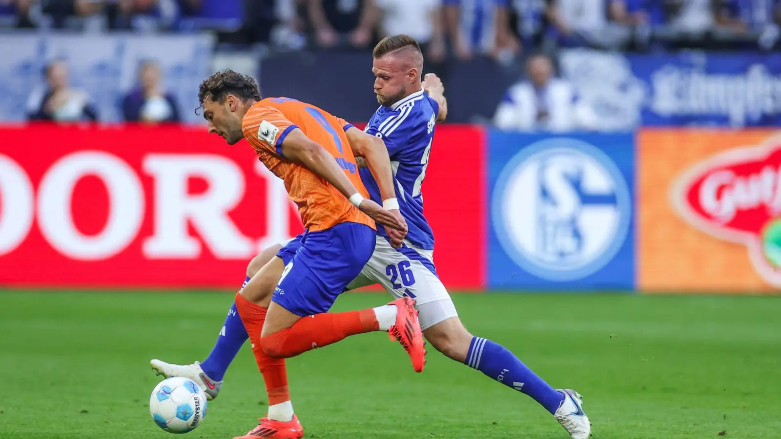 Denkwürdige Niederlage: Schalke verspielt ein 3:0 und verliert 3:5 gegen Darmstadt. (Foto: Tim Rehbein/dpa)