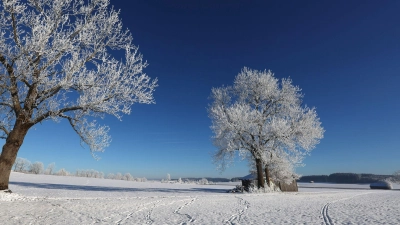 Strahlende Sonne herrschte an den Feiertagen im Süden Bayerns.   (Foto: Karl-Josef Hildenbrand/dpa)