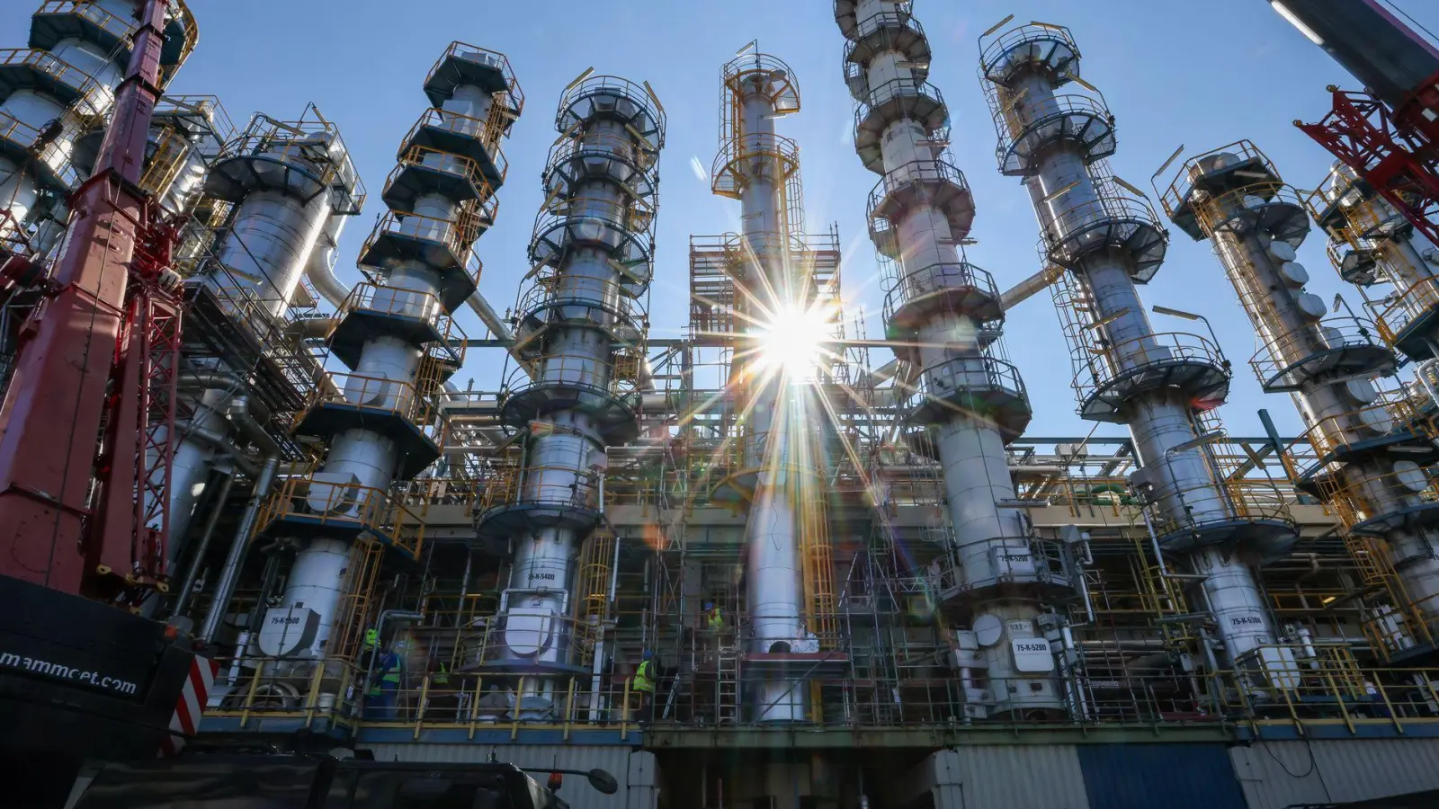 Die Stimmung der Chemieindustrie wird schlechter. (Foto: Jan Woitas/dpa)