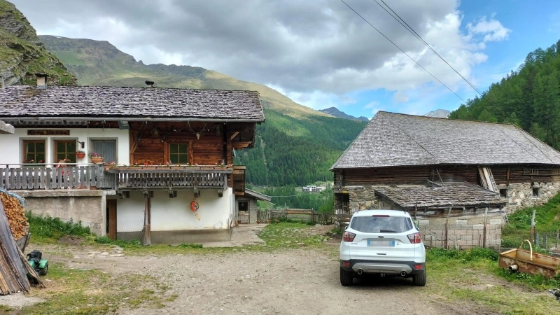 Der Bergbauernhof, auf dem der Schillingsfürster lebte und arbeitete, liegt im Passeiertal nördlich von Meran. (Foto: Harry Englert)