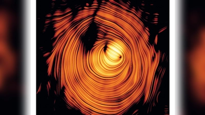 Das „Auge von Sauron“ hat sich als Name sogar im Fachartikel etabliert. (Foto: Y.Y. Kovalev et al./Max-Planck-Institut für Radioastronomie/dpa)