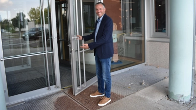 Fabian Lorenz ist der neue Leiter der Mittelschule Emskirchen. Zuvor wirkte an der Grund- und Mittelschule Diespeck. (Foto: Ute Niephaus)