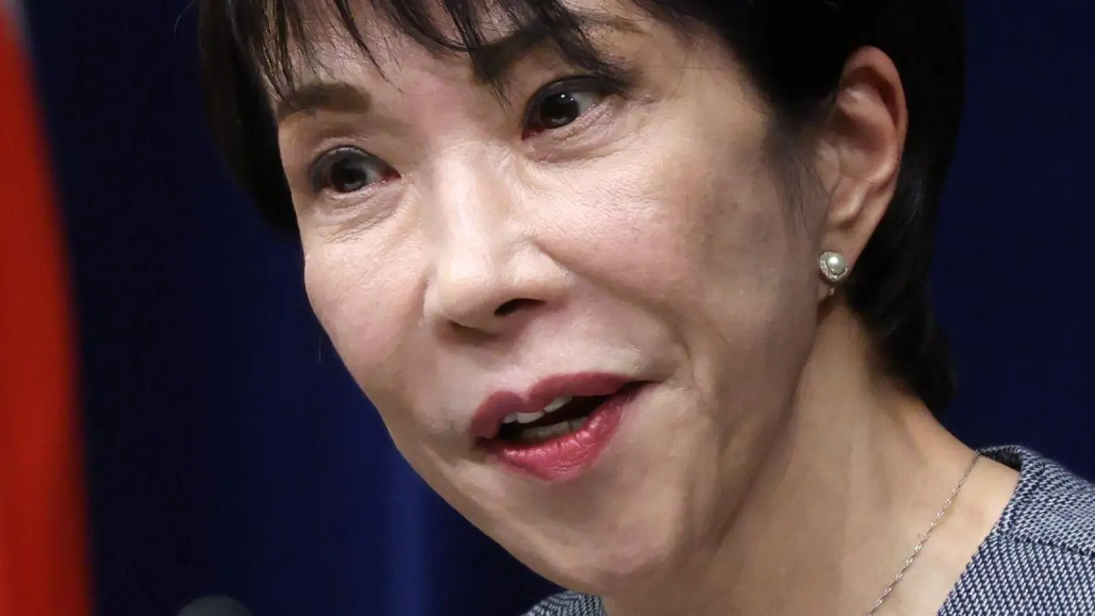 Japans erste Regierungschefin Takaichi plant Berichten zufolge vorgezogene Neuwahlen. (Archivbild)  (Foto: Kiyoshi Ota/Pool Bloomsberg/dpa)