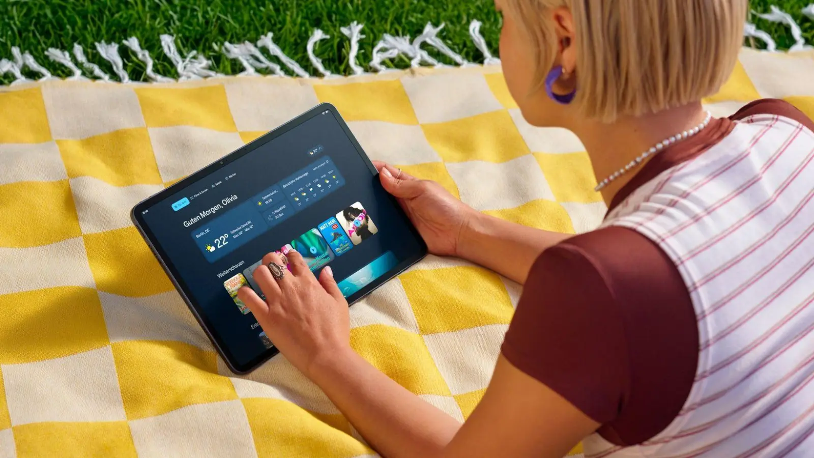Googles Android ersetzt Fire OS: Amazons neue Alexa Tablets beziehen ihre Apps direkt aus Googles Play Store. (Foto: Amazon/dpa-tmn)