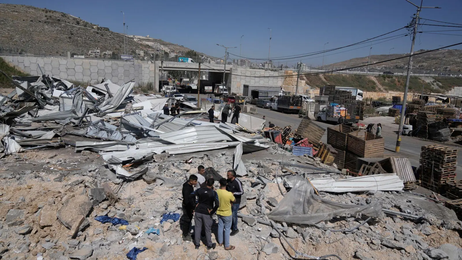 Die Zahl der Gewalttaten durch israelische Siedler auf Palästinenser im Westjordanland nimmt laut UN zu.  (Foto: Majdi Mohammed/AP/dpa)