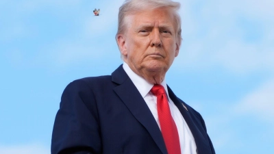 Trump ist in Israel gelandet. (Foto: Alex Brandon/AP/dpa)