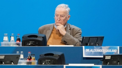 Gauland widerspricht Weidel. (Archivbild) (Foto: Sebastian Kahnert/dpa)