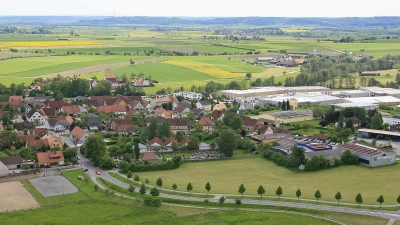 Wörnitz als attraktiver Wohn-, Arbeits- und Wirtschaftsstandort. (Foto: Gemeinde Wörnitz)